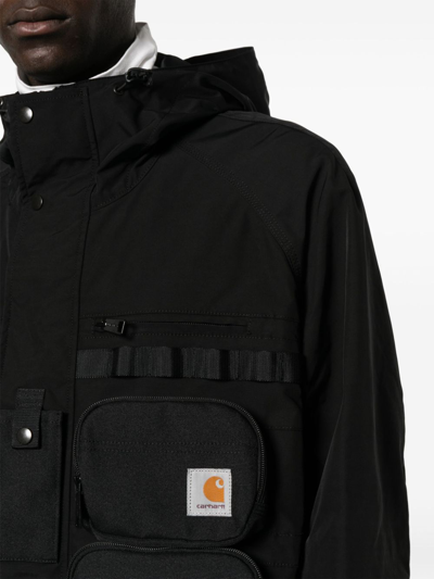 Shop Junya Watanabe X Carhartt Utility Jacket In Black