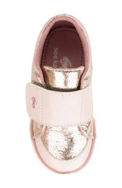 Shop See Kai Run Kids' Toni Sneaker In Rose Gold