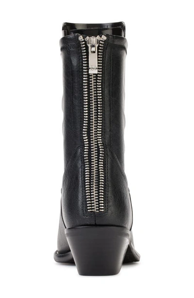 Dkny Pointed Toe Bootie In Black