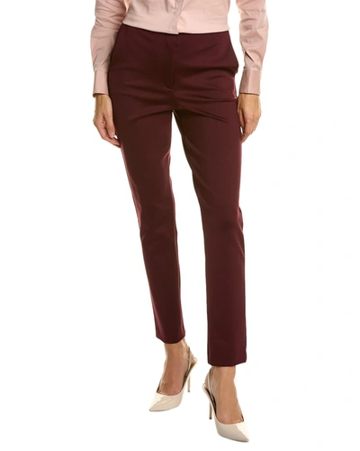 Shop Theory Tennyson Pant In Red