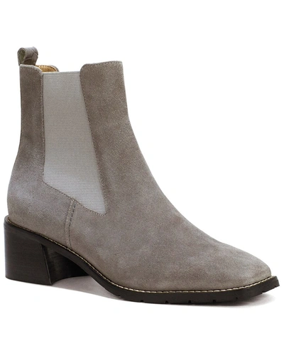 Shop Donald Pliner Flower Leather Boot In Grey