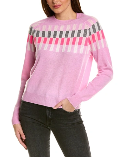 Shop Scott & Scott London Soph Cashmere Sweater In Pink