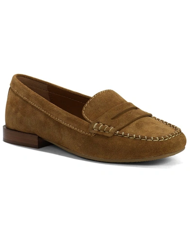 Shop Donald Pliner Binah Leather Loafer In Brown