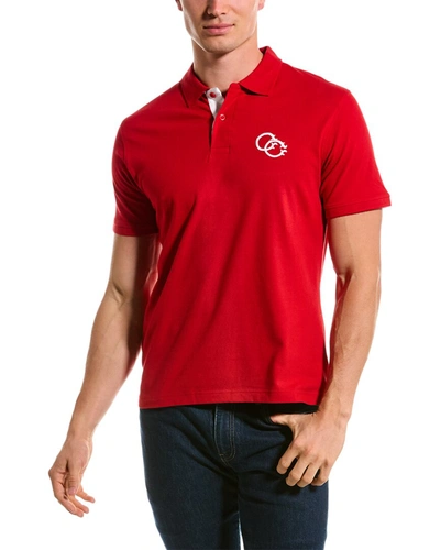 Shop Cavalli Class Polo Shirt In Red