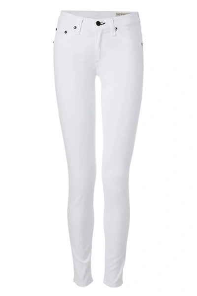 Shop Rag & Bone Women Coated Capri Skinny Jeans In White