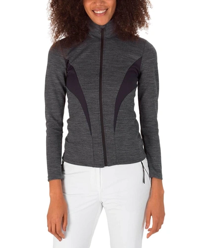 Shop Rossignol React Merino Wool-blend Sweater In Black