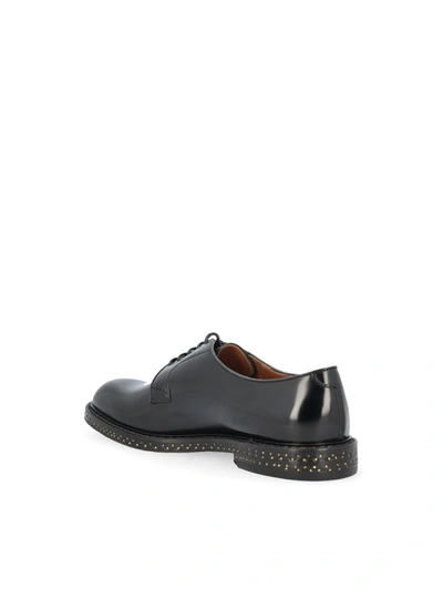 Shop Doucal's Low Shoes In Black+black