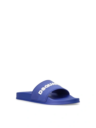 Shop Dsquared2 Sandals In Blue