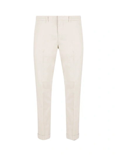 Shop Fay Trousers In Ivory