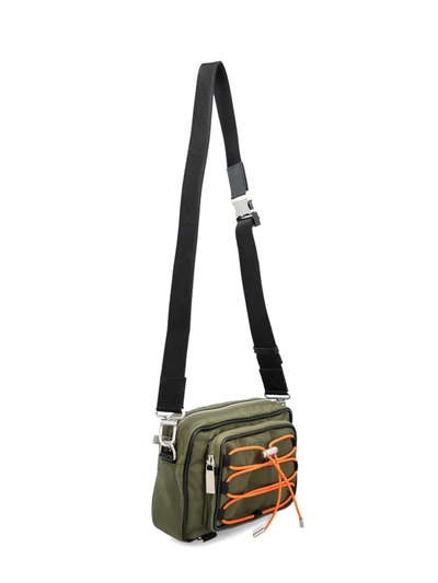 Shop Off-white Handbags In Military Green