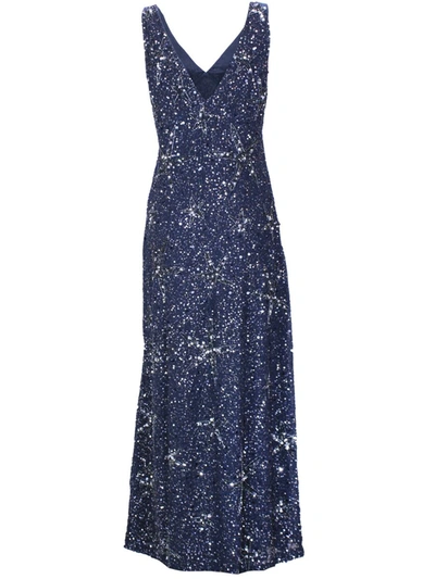 Shop Rixo London Rixo Dresses In Starfish Embellishment Blue