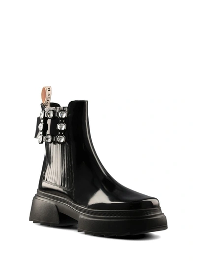 Shop Roger Vivier Boots In Black