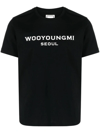 Shop Wooyoungmi T-shirts And Polos In Black
