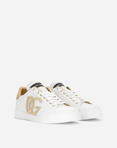Dolce & Gabbana Low-top Sneakers In White