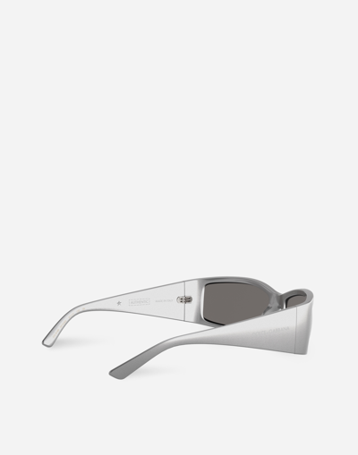 Shop Dolce & Gabbana Re- Edition | Sunglasses In Dark Grey
