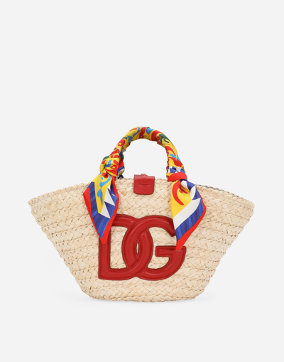 Shop Dolce & Gabbana Small Kendra Shopper In Multicolor