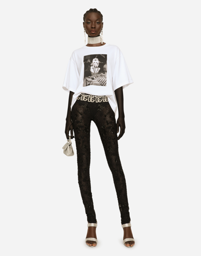 Dolce & Gabbana Sandals In Silver