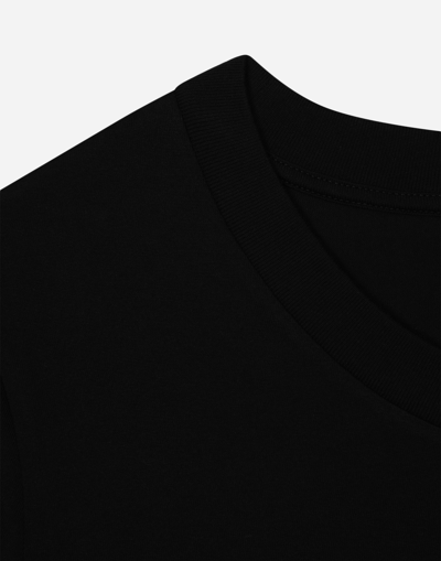 Dolce & Gabbana Black Cotton T-shirt