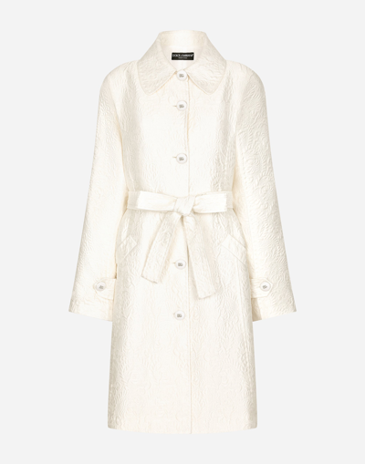 Dolce & Gabbana Cappotto In White