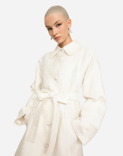 Dolce & Gabbana Cappotto In White