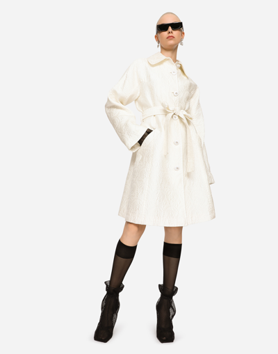 Dolce & Gabbana Cappotto In White