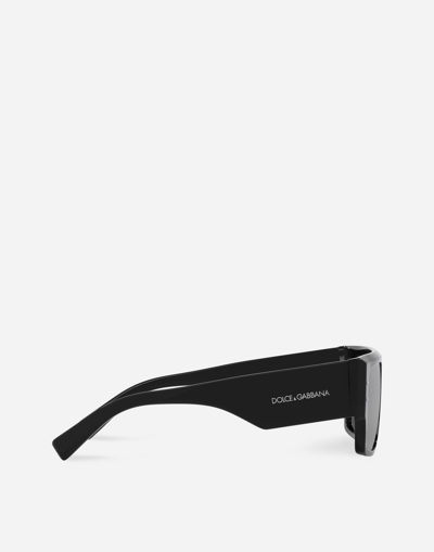 Shop Dolce & Gabbana Dna Sunglasses In Black