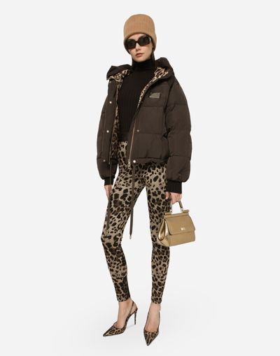 Dolce & Gabbana Sicily Metallic Leather Tote Bag In Gold