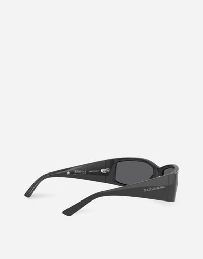 Shop Dolce & Gabbana Re- Edition | Sunglasses In Metallic Grey