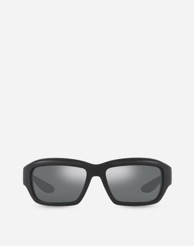 Shop Dolce & Gabbana Dg Toy Sunglasses In Black