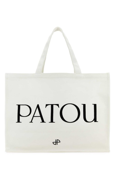 Shop Patou Logo In White