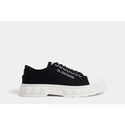 Shop Viron 1968 Black Recycled Canvas Toe
