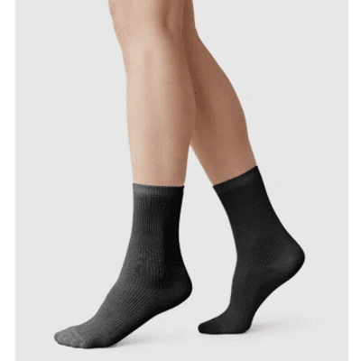 Shop Swedish Stockings Billy Bamboo Socks Black 2