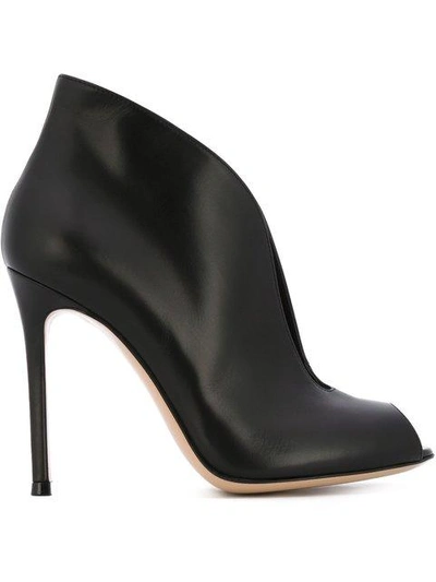 Shop Gianvito Rossi Vamp Shoe Boots In Black