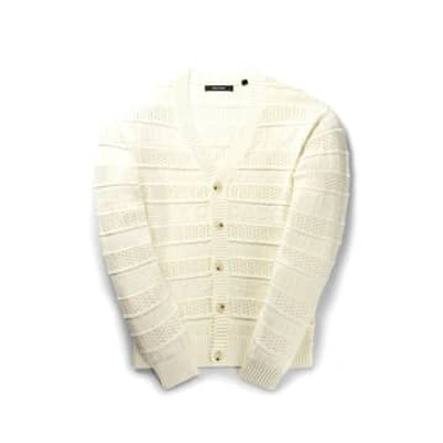 Shop Daily Paper Cardigan In White