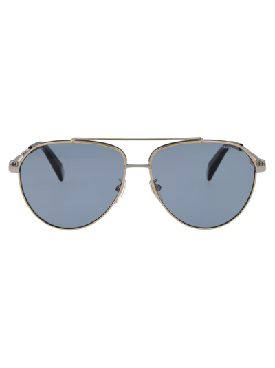 Shop Chopard Eyewear Aviator Sunglasses In Multi
