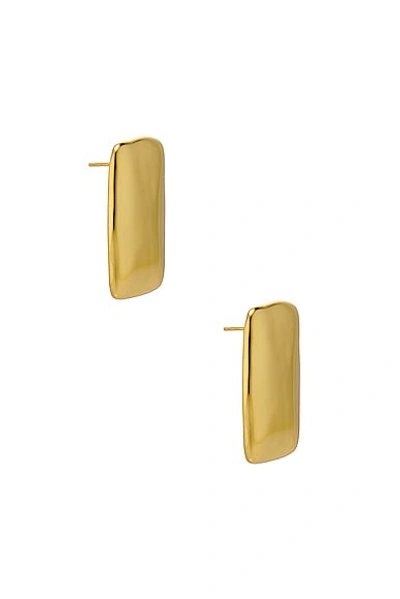 Shop Aureum Cait Earrings In 24k Gold Vermeil