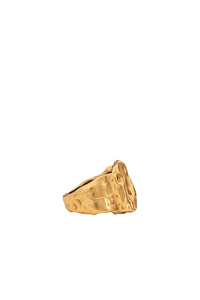 Shop Aureum Bellatrix Ring In 24k Gold Vermeil