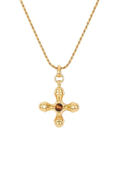 Shop Aureum Taya Necklace In 24k Gold Vermeil