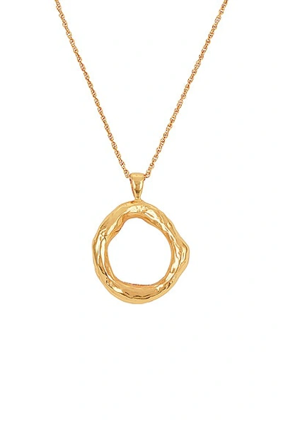 Shop Aureum Elise Necklace In 24k Gold Vermeil