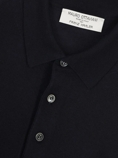 Shop Mauro Ottaviani T-shirts And Polos In Black