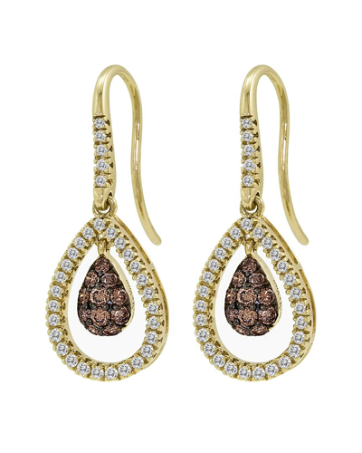 Le Vian Chocolate & Honey 14k 0.91 Ct. Tw. Diamond Earrings