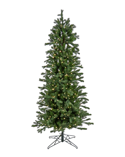 Shop Hgtv National Tree Company  7.5ft Balsam Tree With Led Lights In Green