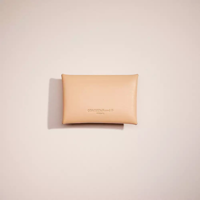 Shop Coach Remade Medium Pouch In Taupe