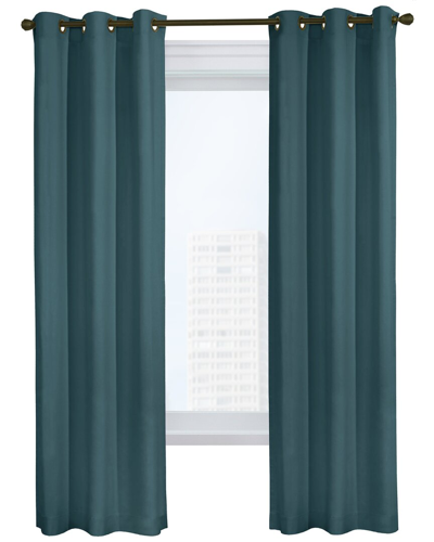 Shop Thermalogic Weathermate Grommet Curtain Panel Pair In Green