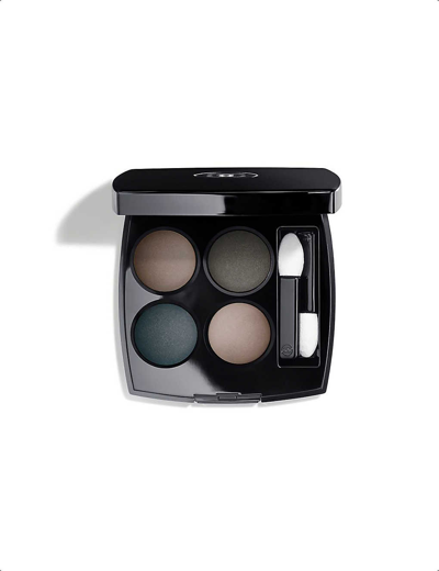 Shop Chanel Blurry Blue Les 4 Ombres Multi-effect Quadra Eyeshadow