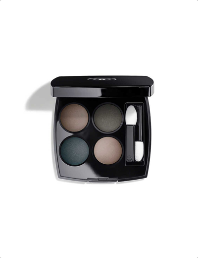 Chanel Blurry Blue Les 4 Ombres Multi-effect Quadra Eyeshadow In Blurry Blue