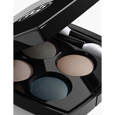 Chanel Blurry Blue Les 4 Ombres Multi-effect Quadra Eyeshadow In Blurry Blue