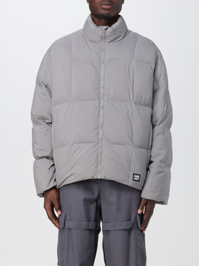 Ambush Gray Patch Puffer Jacket In Dove Grey