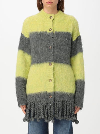 Shop Etro Cardigan  Woman Color Grey