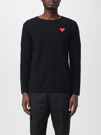 Shop Comme Des Garçons Sweatshirt Comme Des Garcons Men Color Black